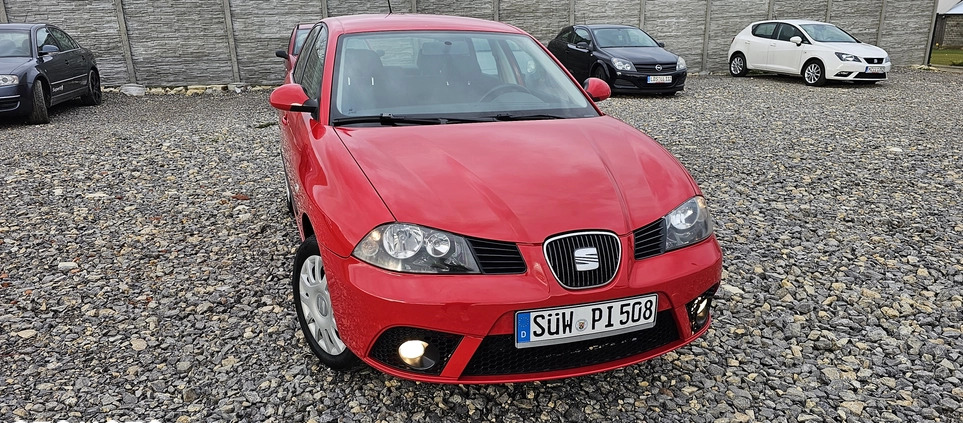 Seat Ibiza cena 14900 przebieg: 187329, rok produkcji 2007 z Byczyna małe 529